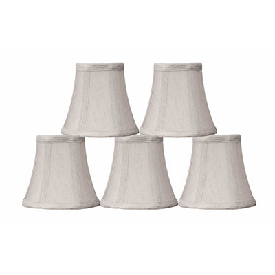 4.5'' H Silk Bell Candelabra Shade