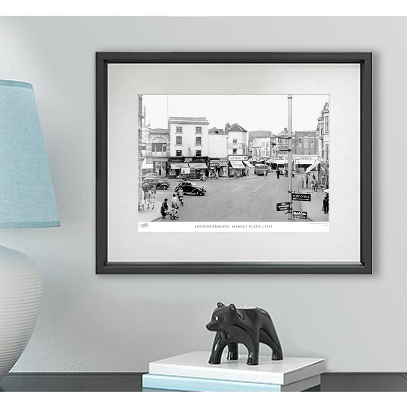 Margate, View On The Jetty 1887 by Francis Frith - Single Picture Frame Print, 45cm H x 60cm W x 2.3cm D