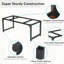 Grand bureau d'ordinateur moderne et robuste-1042979487
