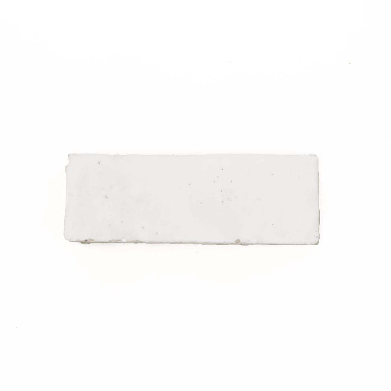 Thin Bejmat Glazed Zellige (13mm), Meringue