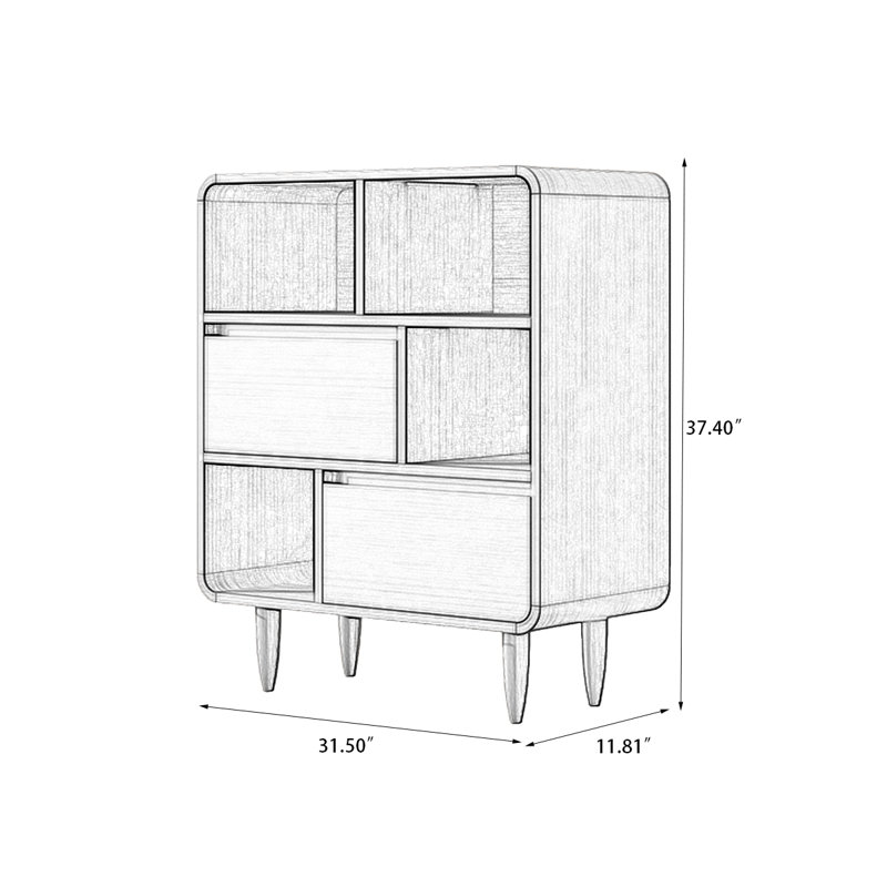 Vitrines en bois manufacturé et brun noisette, H 37,4 po x l 31,5 po x P 11,81 po