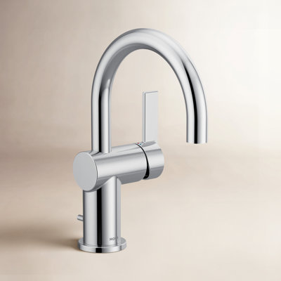 Cia Single-Hole Bathroom Faucet with Drain
