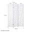 Riey 3 Panel Room Divider
