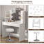 Najira Dressing Table with Mirror