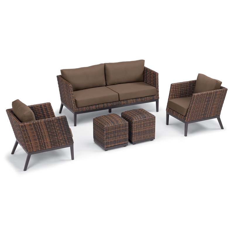 Salino Outdoor Lounge Chair, Toast