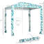 Abri de plage - Parasol Uv50 +, assemblage rapide, sacs de sable pour la stabilité, sac de transport avec parasol, sacs de sable, camping portable
