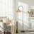 Aarzo 62" Arched/Arc Rattan Floor Lamp-82143260