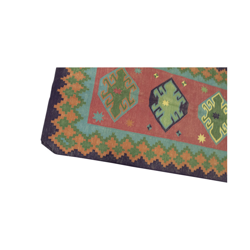 Tapis multicolore de haute qualité noué à la main