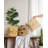 Yanita Cotton 12 in. Yellow Diamond Pattern Basket with Lining