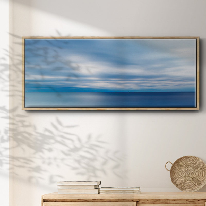 Forever Blue- Framed Canvas