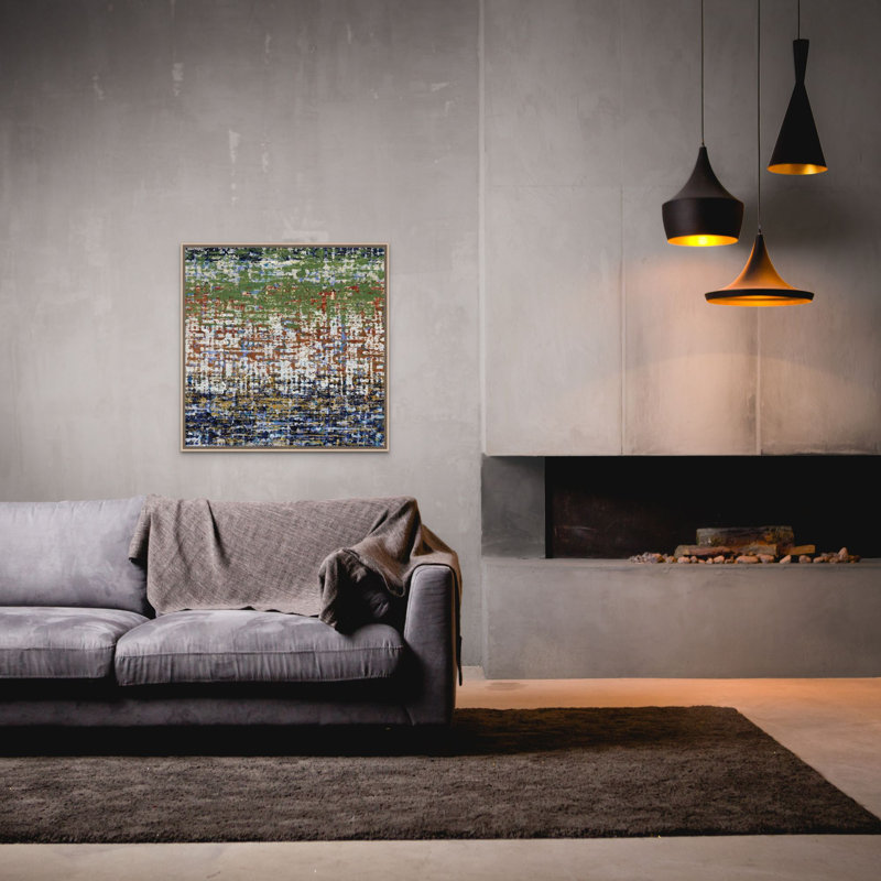 Static Element 2 Print by Art House Studios, 23" H x 23" W x 2" D
