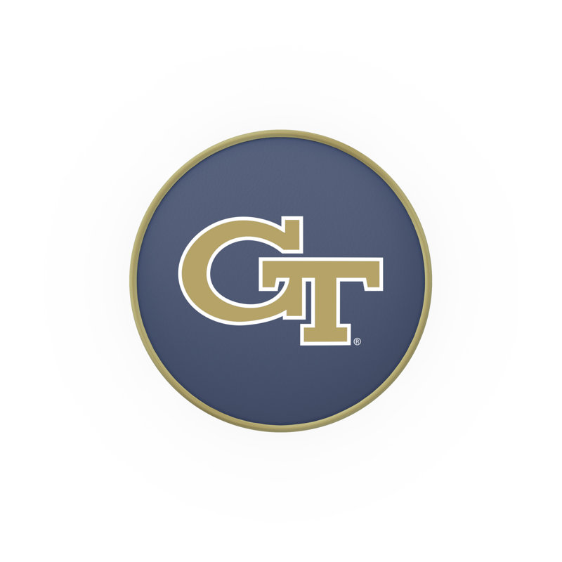 NCAA Swivel Bar & Counter Stool, Counter Stool (25" Seat Height), Georgia Tech