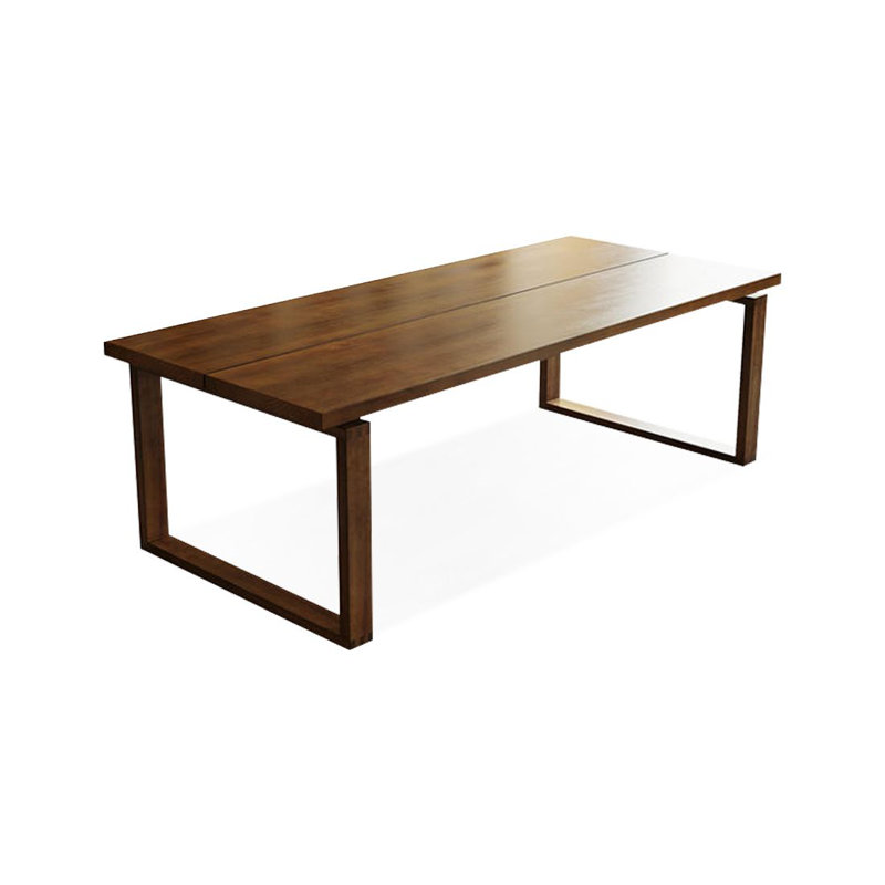 Modern solid wood Desk, 29.53" H x 70.87" W x 31.5" D