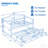 Modern Daybed with 2 Storage Drawers and Trundle-2055655981