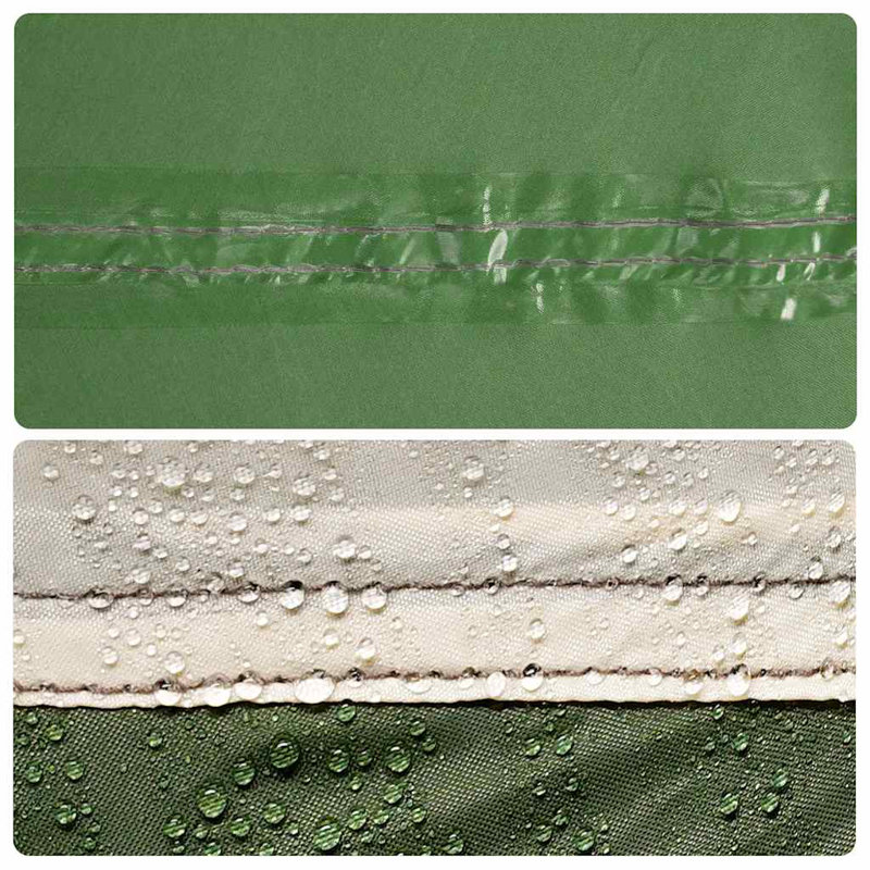 Tente de voiture imperméable Vidaxl, Vert