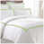 White/Parrot Green