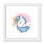 Impression sur papier Sparkly Unicorn-47848584-47848577