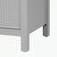 Meuble-lavabo de salle de bain avec lavabo en céramique, 2 portes à fermeture douce