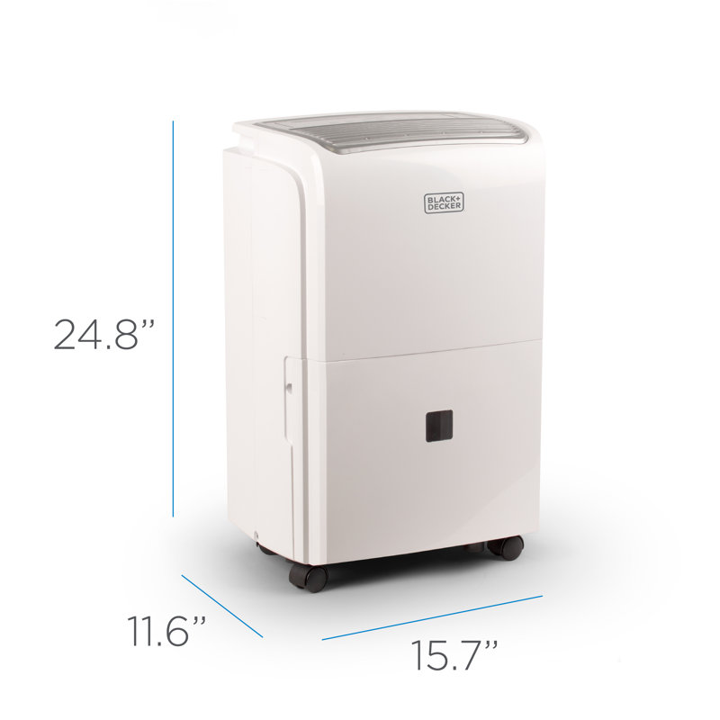BLACK+DECKER BLACK+DECKER 1500 Sq. Ft. Dehumidifier for Medium to Large Spaces and Basements