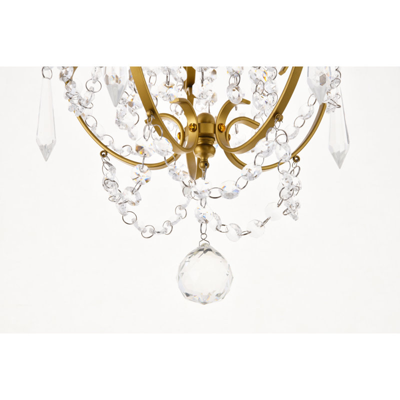 1 - Light Unique/Statement Pendant, Brass