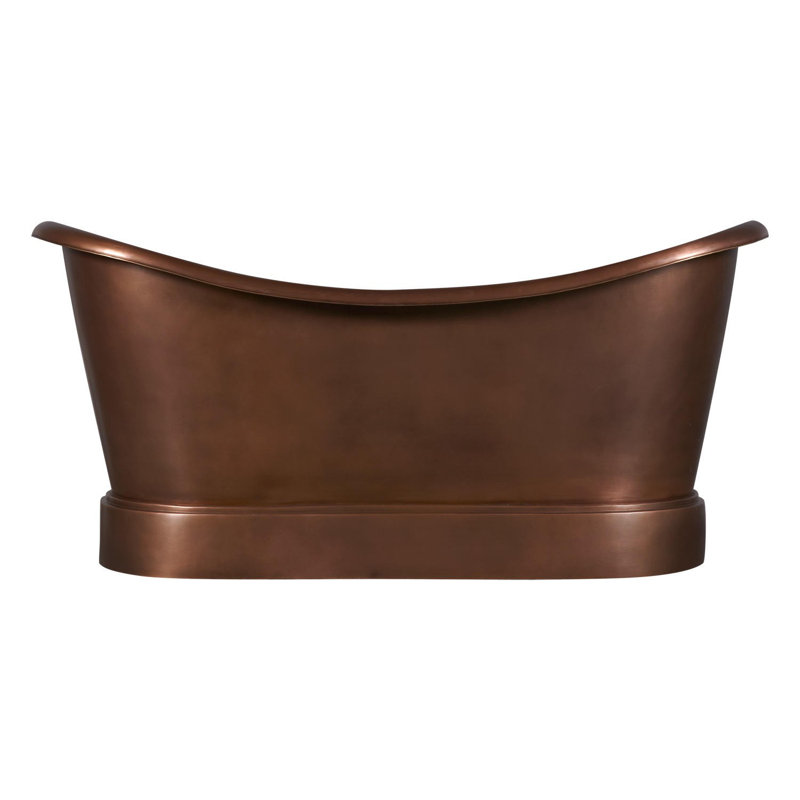1829mm x 813mm Freestanding Soaking Copper Bathtub
