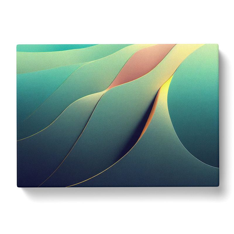 Handsome Abstract Art - Wrapped Canvas, 35cm H x 50cm W x 3cm D