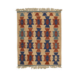 Wool Geometric Area Rug