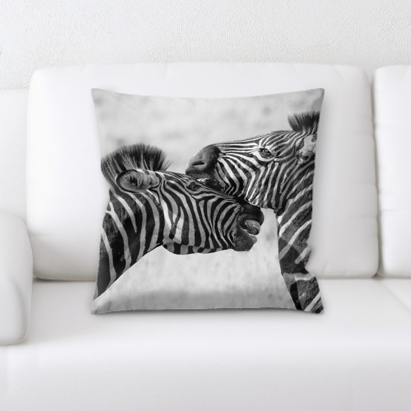 Coussin zèbre
