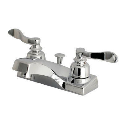 Robinet pour salle de bain central à français avec ensemble de drain NuWave