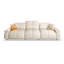 Coussin de canapé modulaire en cuir blanc-858151842-858151843