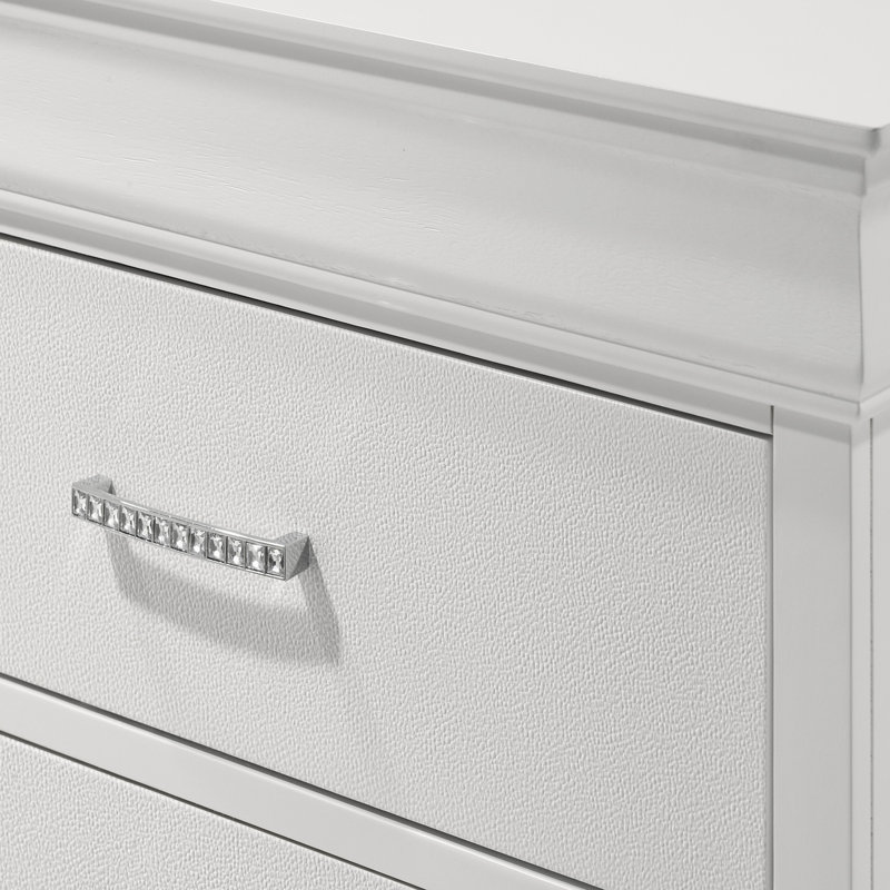 Mobilier de chambre à coucher à 5 tiroirs avec commode haute moderne 1pc