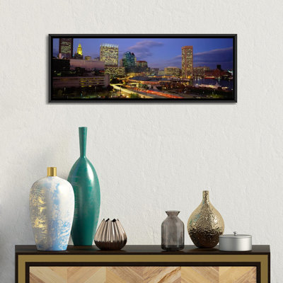 « inner harbor, baltimore, maryland », reproduction de photo sur toile
