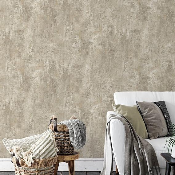 Alanie 10m x 53cm Wallpaper Roll, Cream