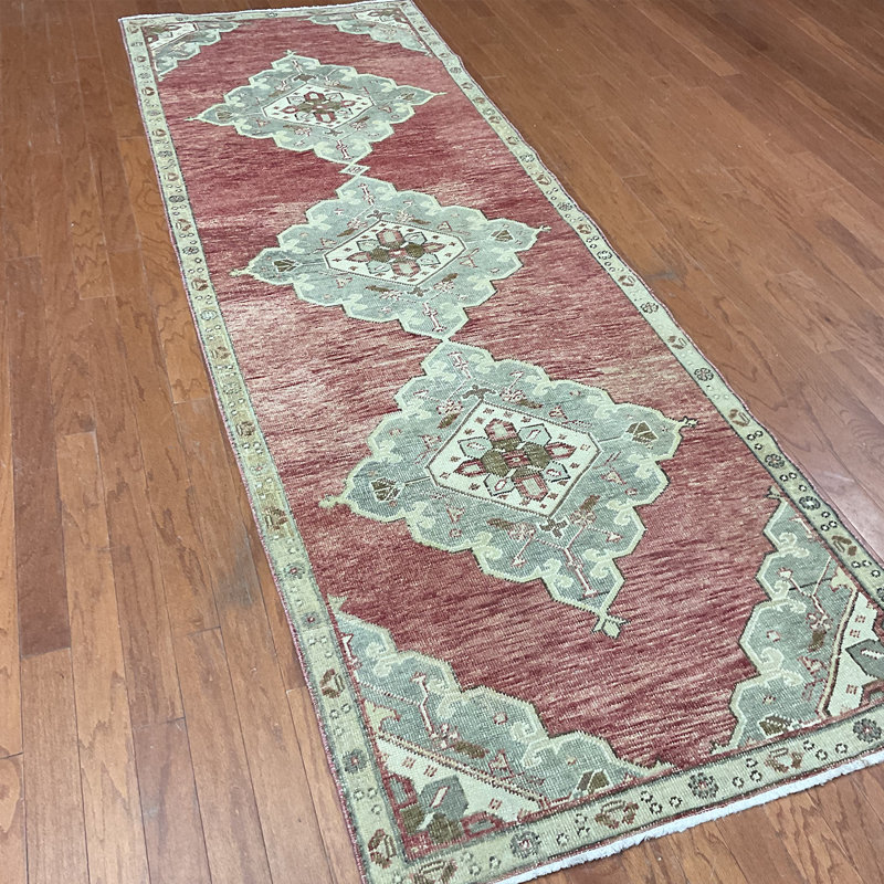 Dakota Fields Handmade Turkish Oushak Wool Runner