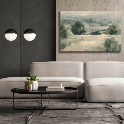 Art mural sur toile Epic Graffiti «Tranquil Trails 1» par Danhui Nai