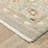 Lainey Bohemian Tribal Medallions Pale Blue/Ivory Area Rug-1647493383