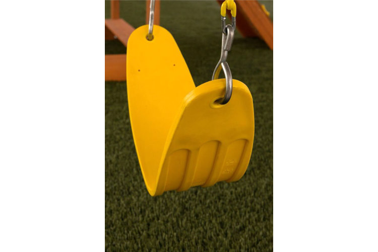 Plastic Belt Swing Seat with Chains