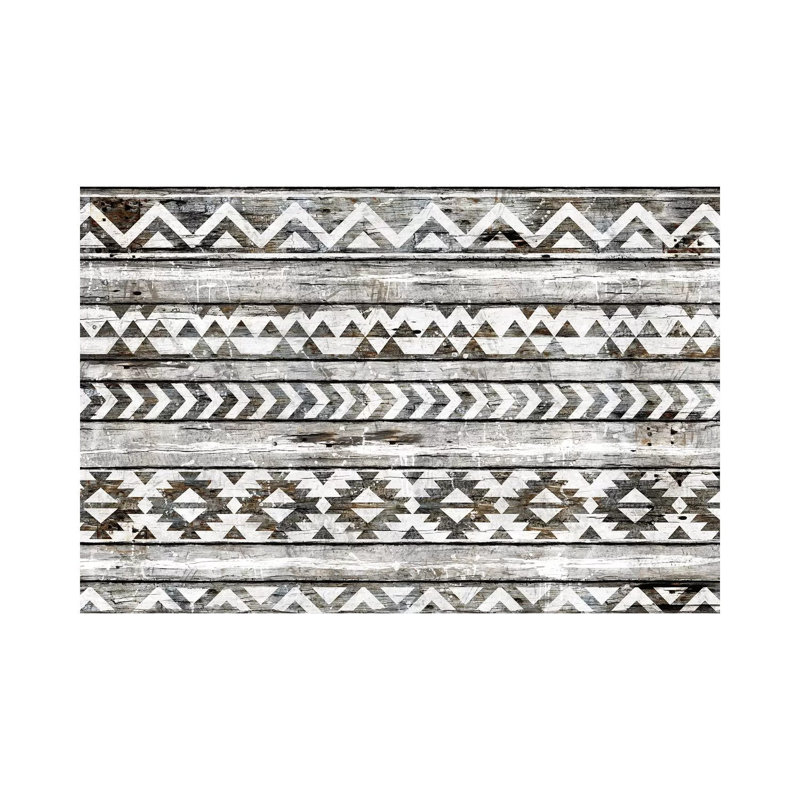 Navajo Pattern by Diego Tirigall - Gallery-Wrapped Canvas Giclée on Canvas, Wrapped Canvas, 20.32 cm H x 30.48 cm W