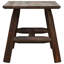 Alpen Home Side Table 49X49x50 Cm Solid Wood Spruce-1020888938
