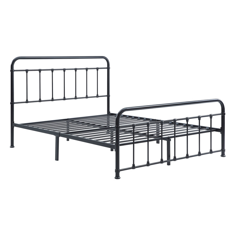 Aquala Metal Slat Bed, Queen