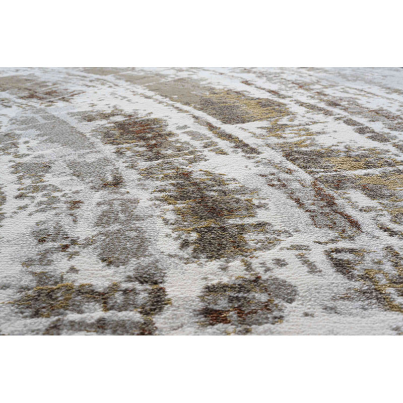 Nursel Abstract 133cm X 195cm Area Rug, Rectangle 133 x 195cm
