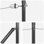 Fence Posts Manual 13 Pcs Galvanised Steel-989592491-989592471