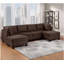 Mobilier de salon d'angle et coin café noir