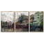 Zaandam, The Dike, Evening, 1871, peinture sur toile 3 pièces-533768872-533768873