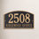 Legacy 2-Line Wall Address Plaque