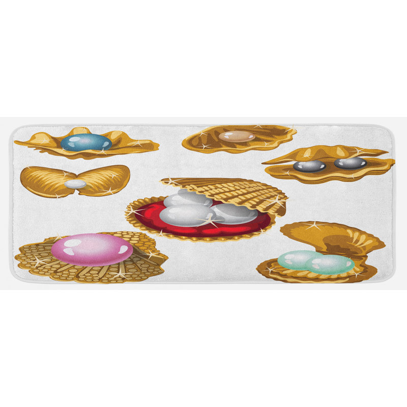 Tapis de cuisine perles