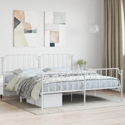 Chuan Metal Bed Frame, Sturdy Steel, No Mattress