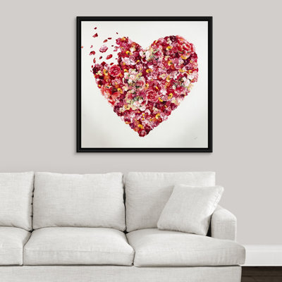 « morceaux of my cardiaque », peinture sur toile