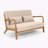 Upholstered 45.7'' Sofa-1784297323