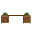 Banc de jardinière en bois Arlen-960406615